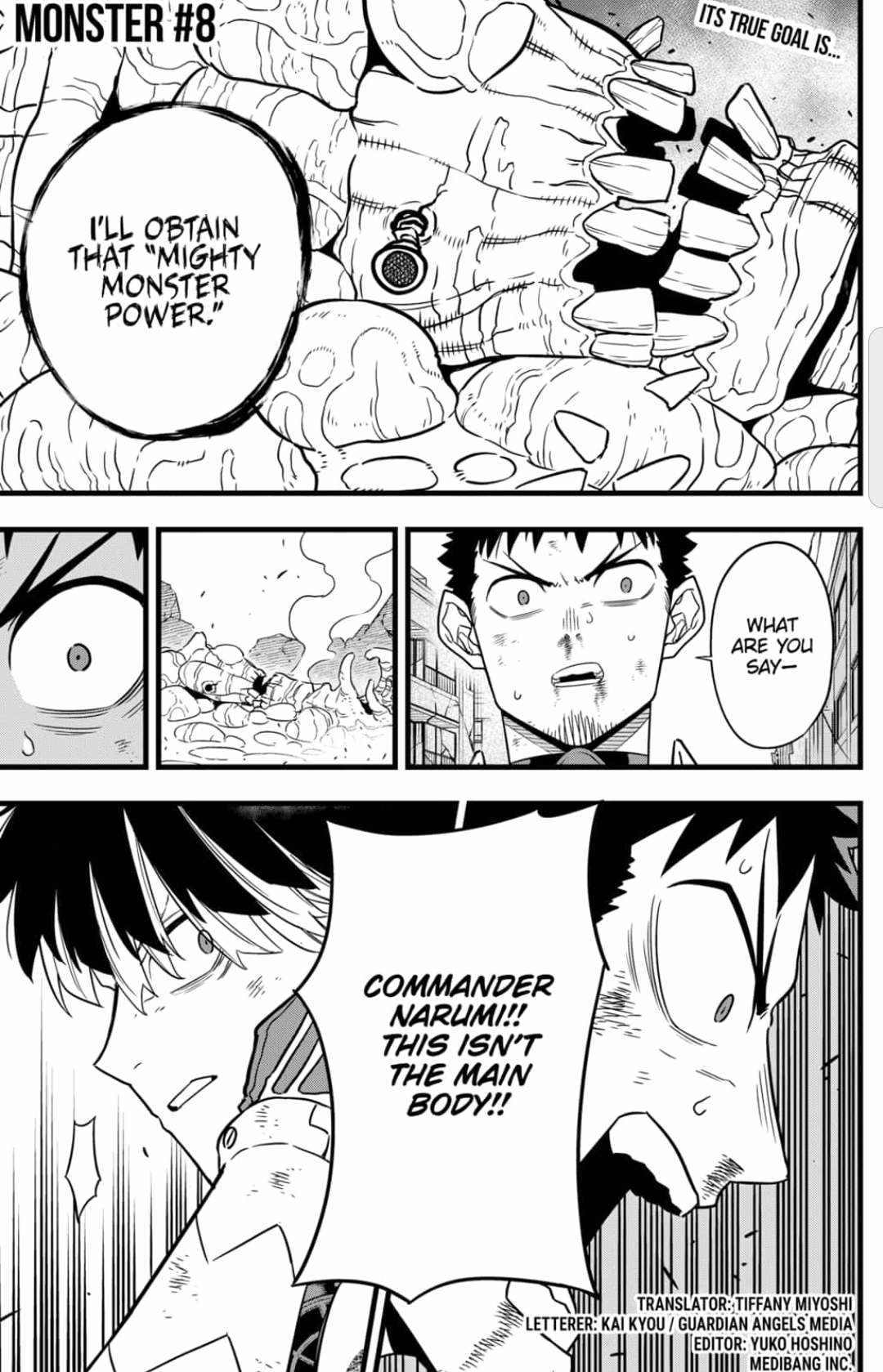 Read Kaiju No 8 En Manga Online