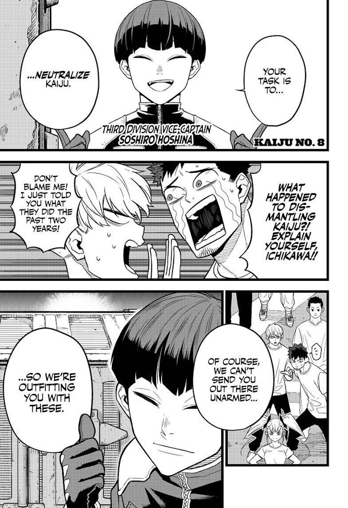 Read Kaiju No 8 En Manga Online