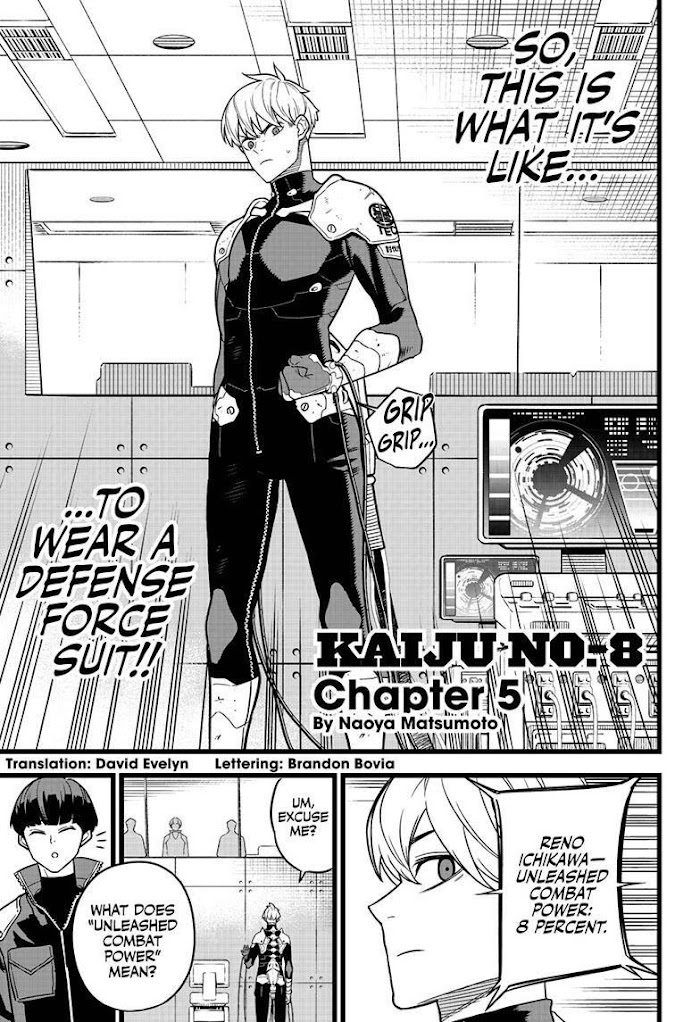 Read Kaiju No 8 En Manga Online