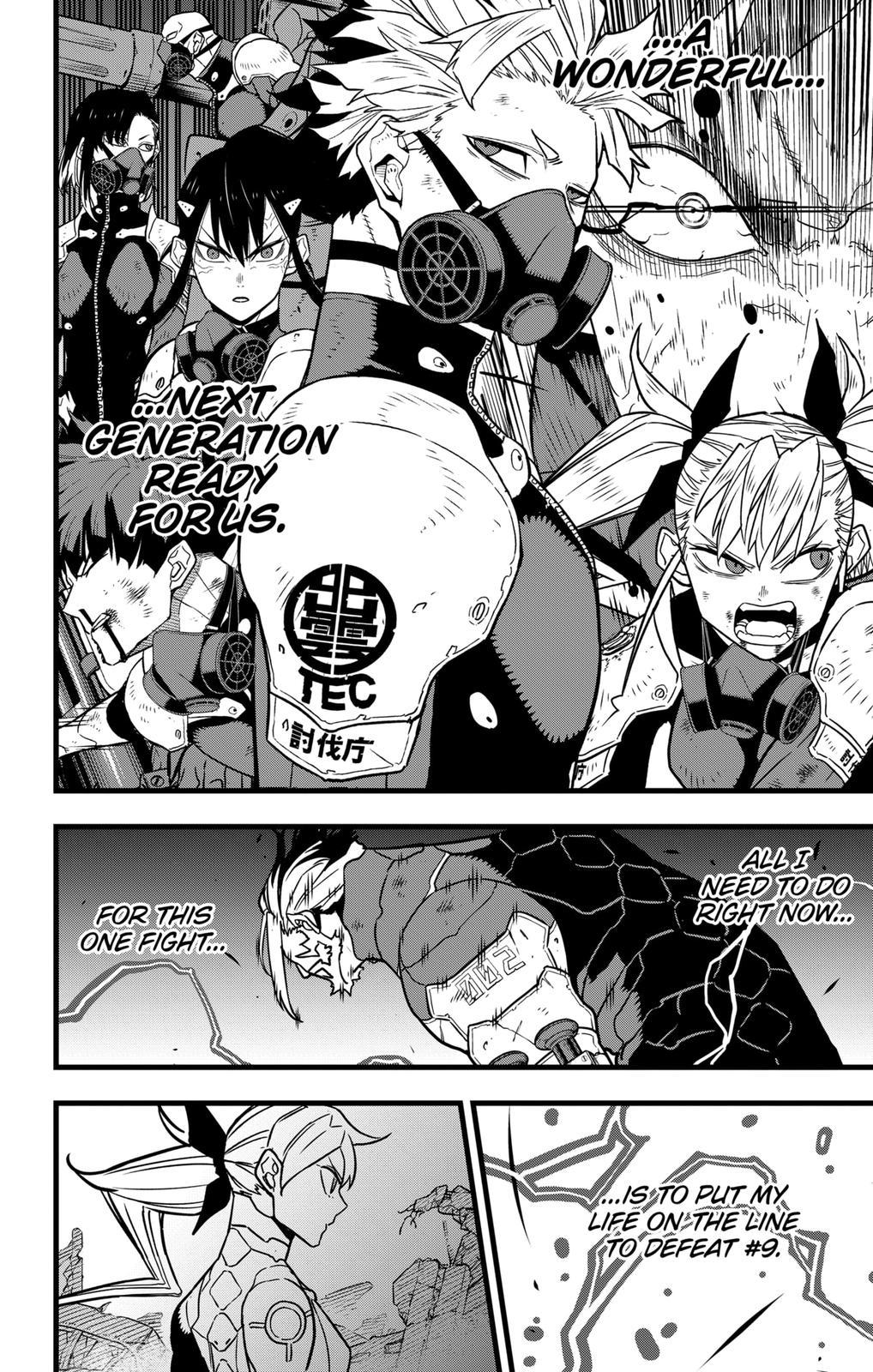 Read Kaiju No 8 En Manga Online