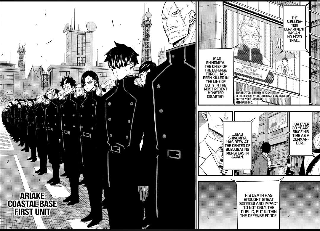 Read Kaiju No 8 En Manga Online