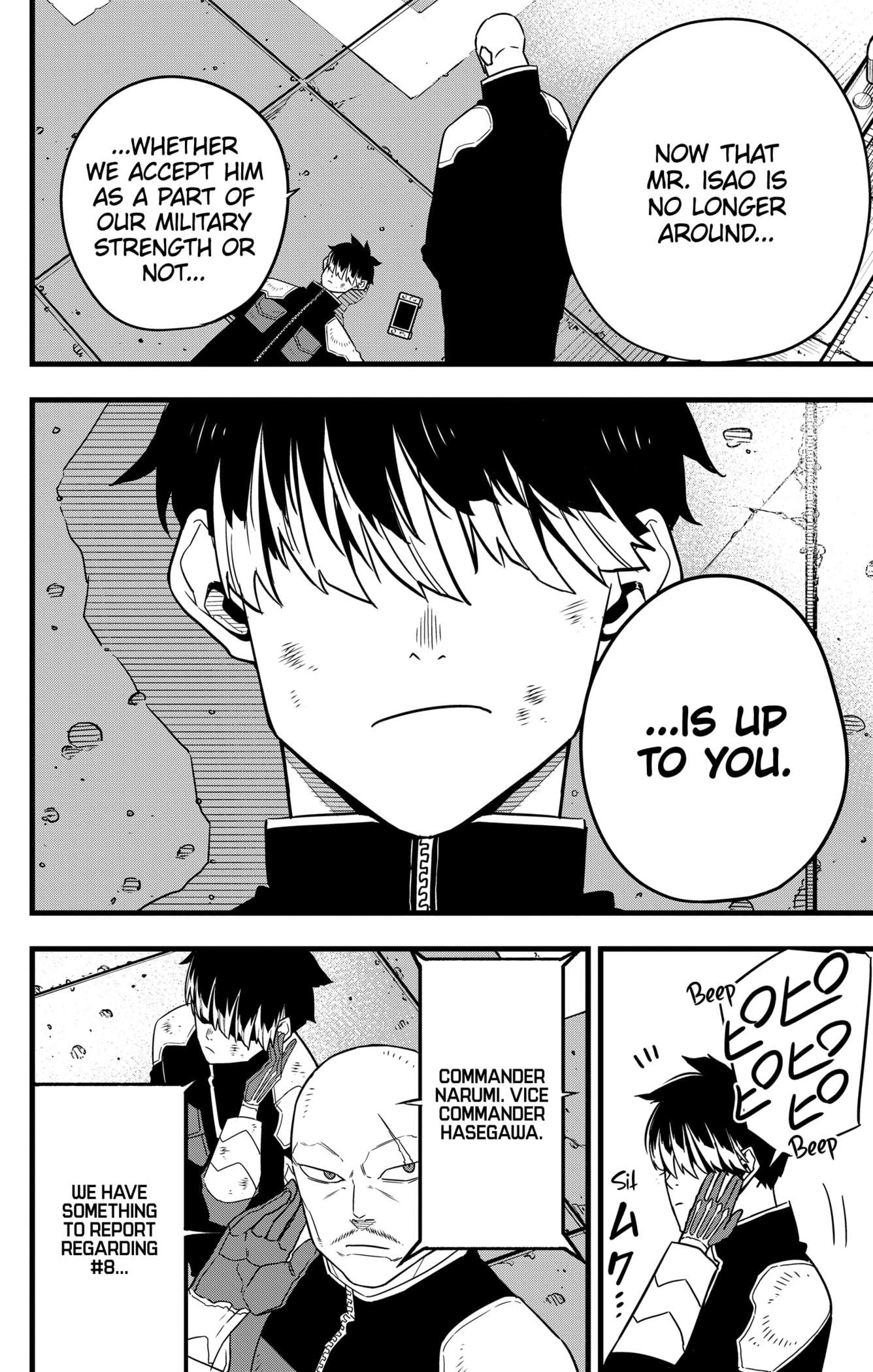 Read Kaiju No 8 En Manga Online