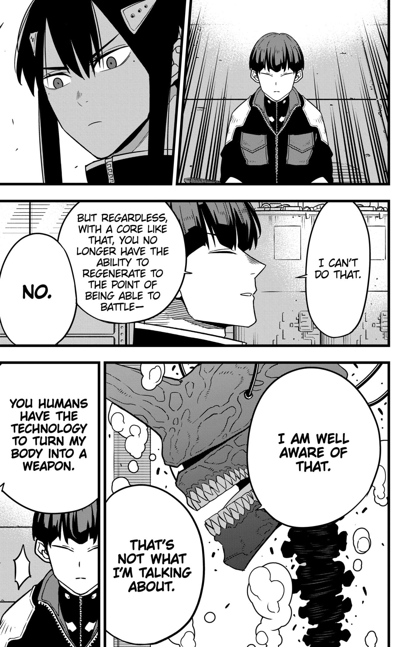 Read Kaiju No 8 En Manga Online