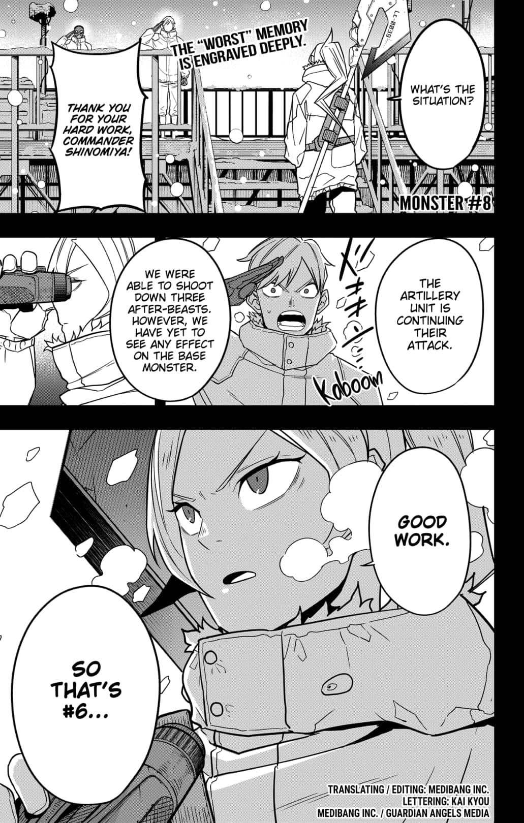 Read Kaiju No 8 En Manga Online
