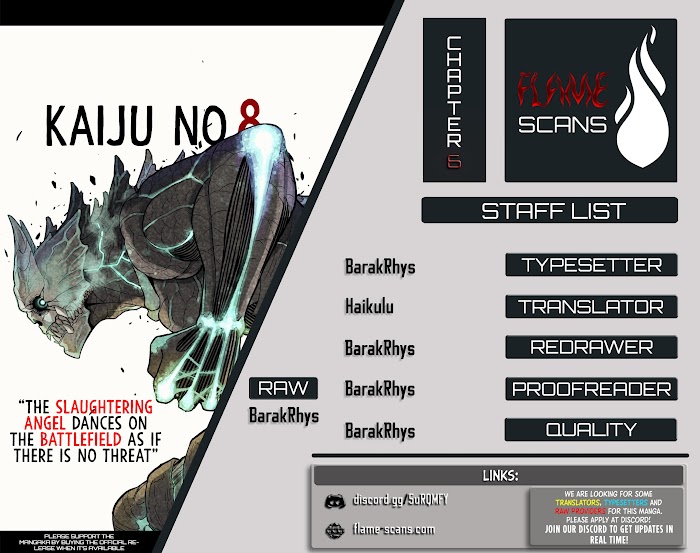 Read Kaiju No 8 En Manga Online