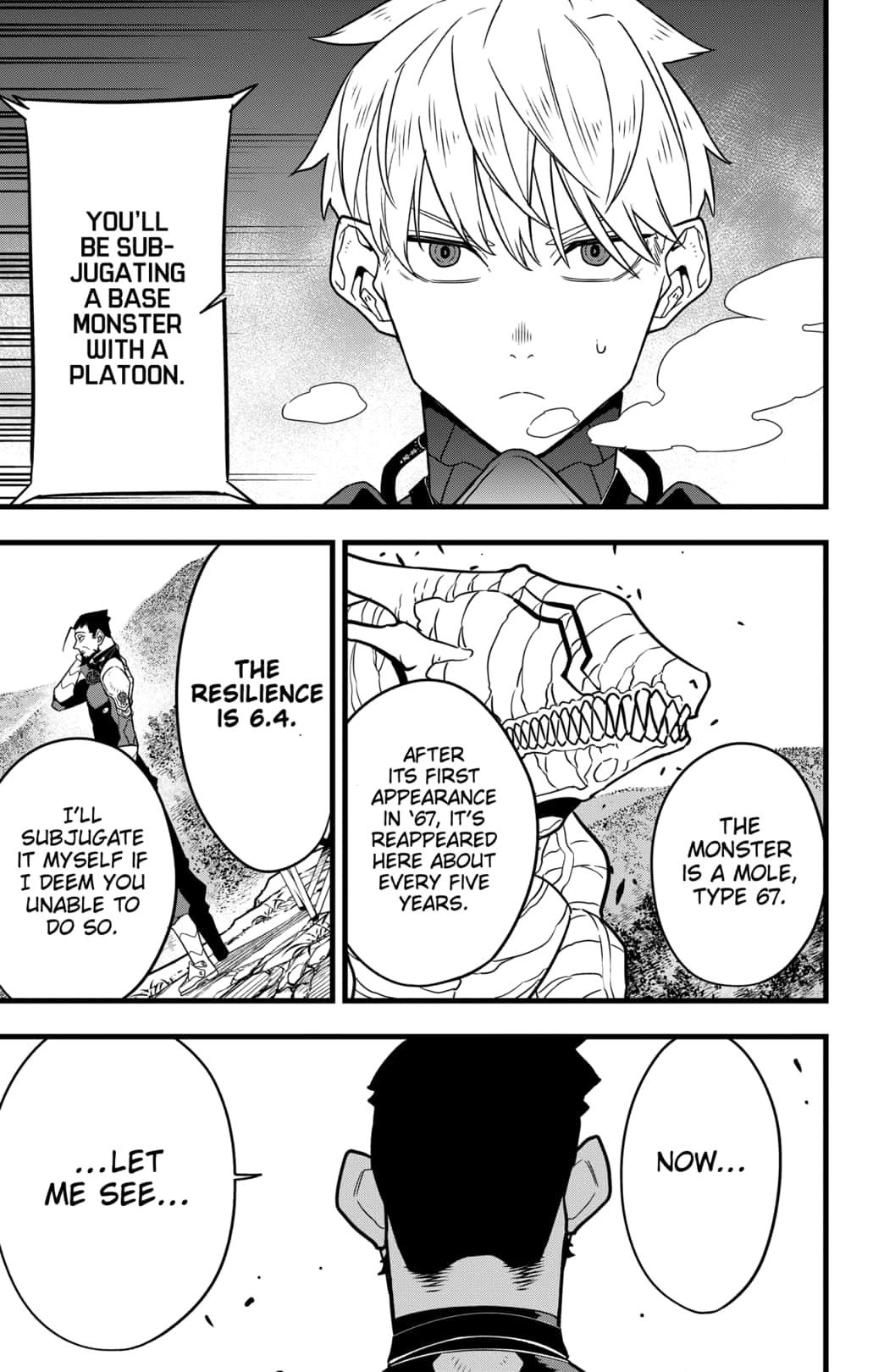 Read Kaiju No 8 En Manga Online