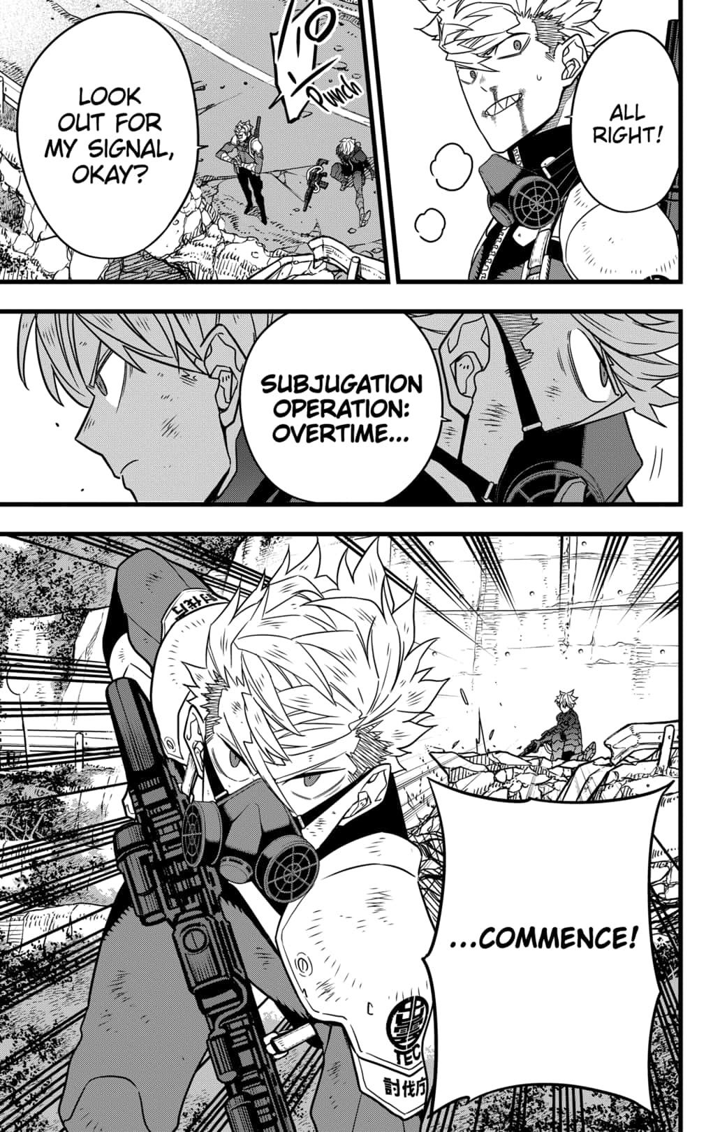 Read Kaiju No 8 En Manga Online