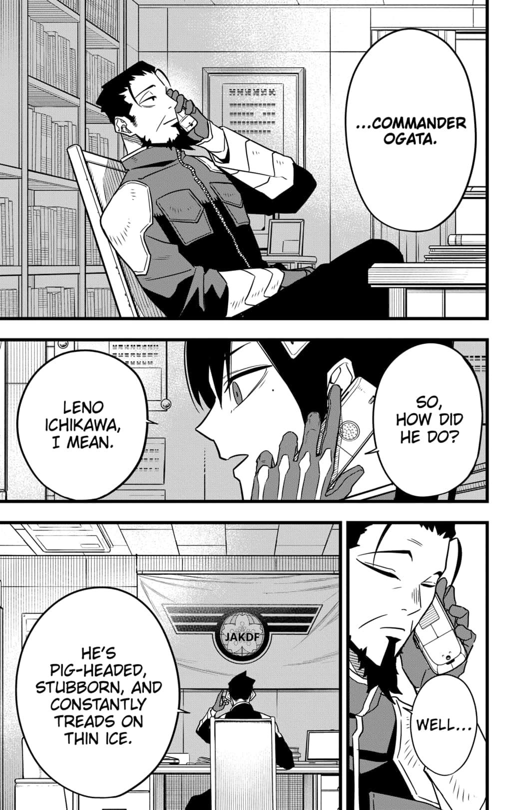 Read Kaiju No 8 En Manga Online