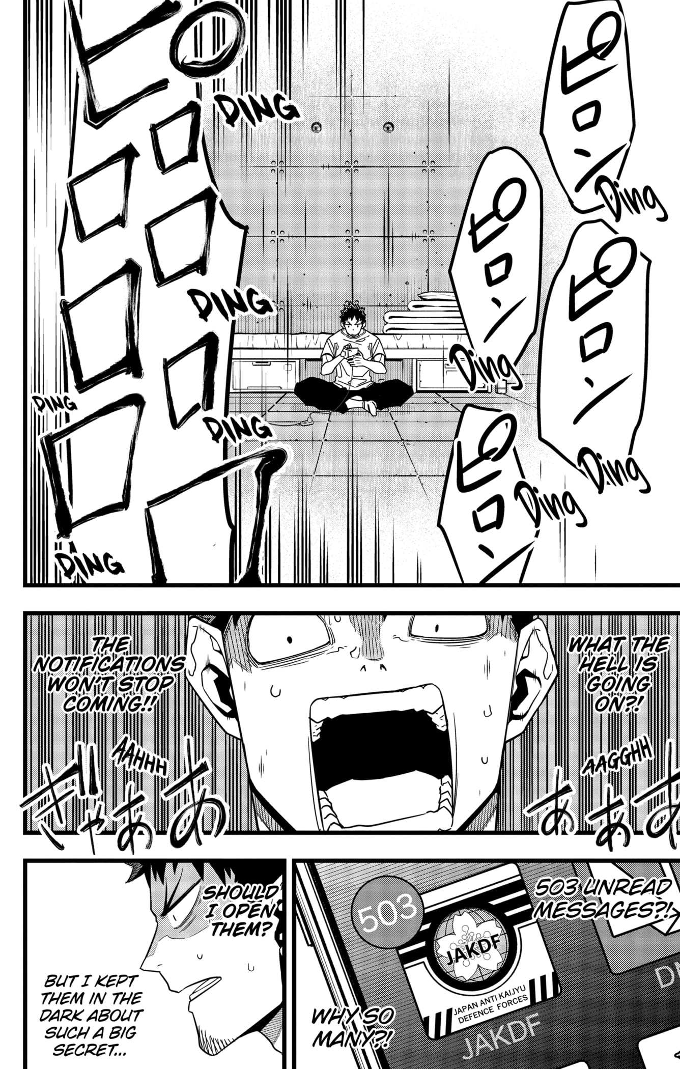 Read Kaiju No 8 En Manga Online