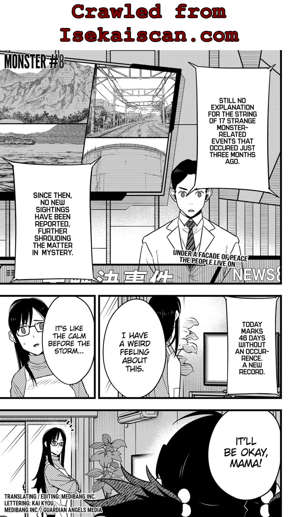 Read Kaiju No 8 En Manga Online
