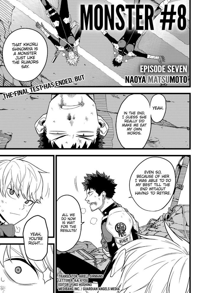 Read Kaiju No 8 En Manga Online