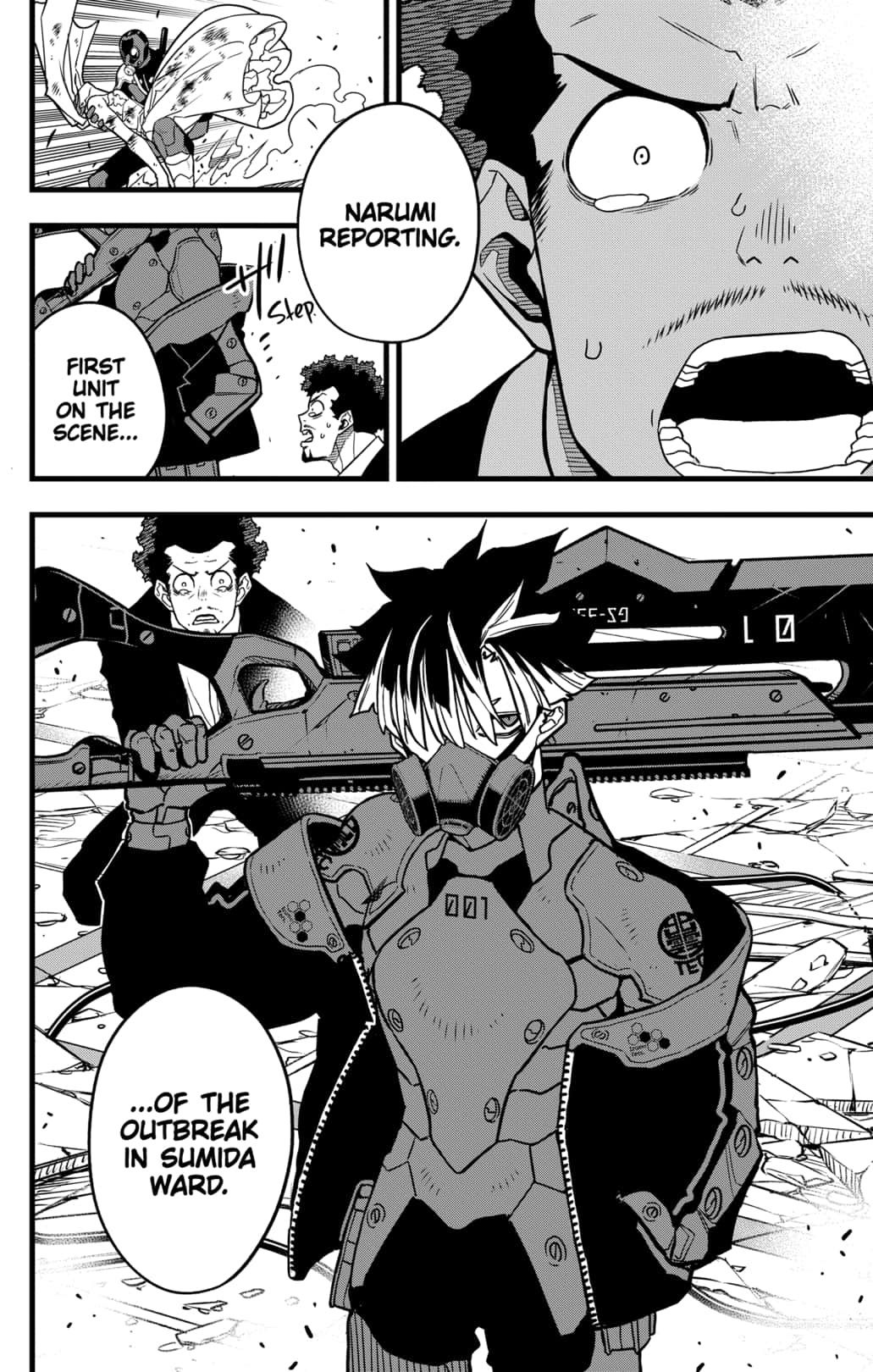 Read Kaiju No 8 En Manga Online