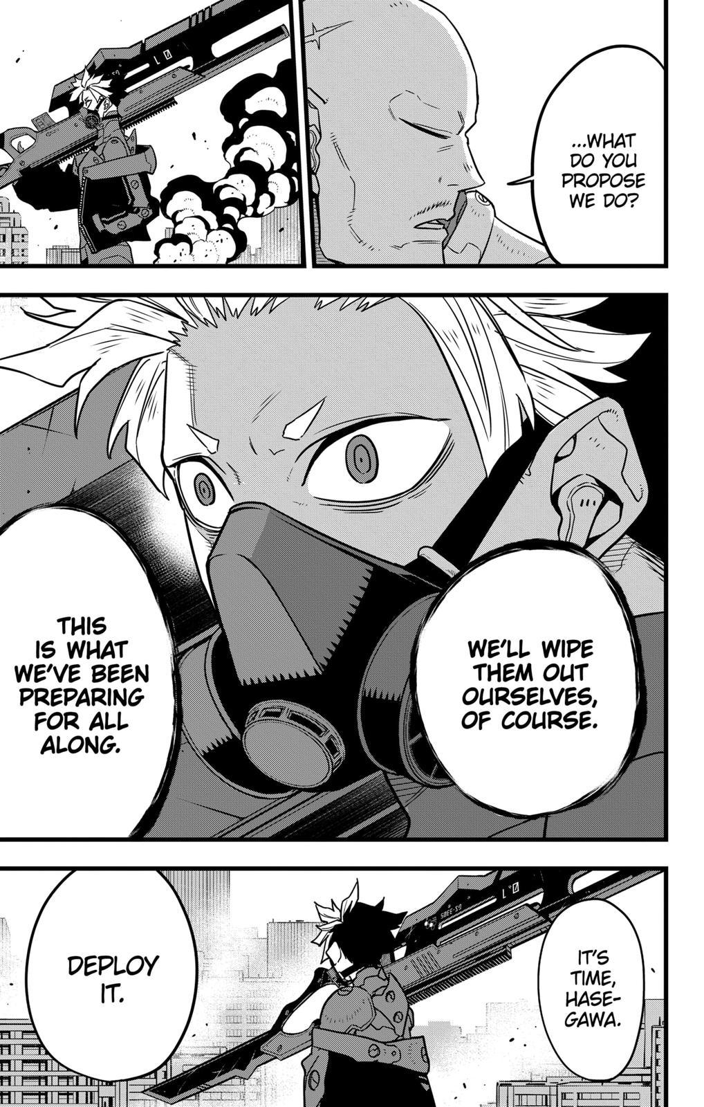 Read Kaiju No 8 En Manga Online
