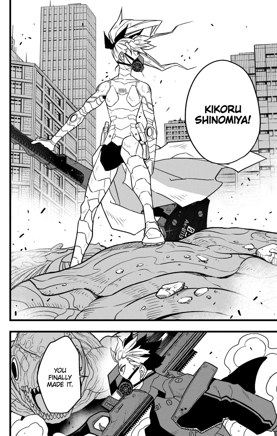 Read Kaiju No 8 En Manga Online