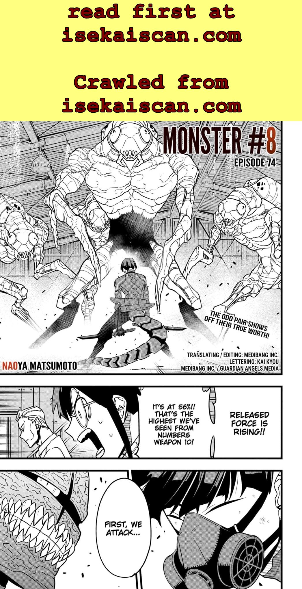 Read Kaiju No 8 En Manga Online