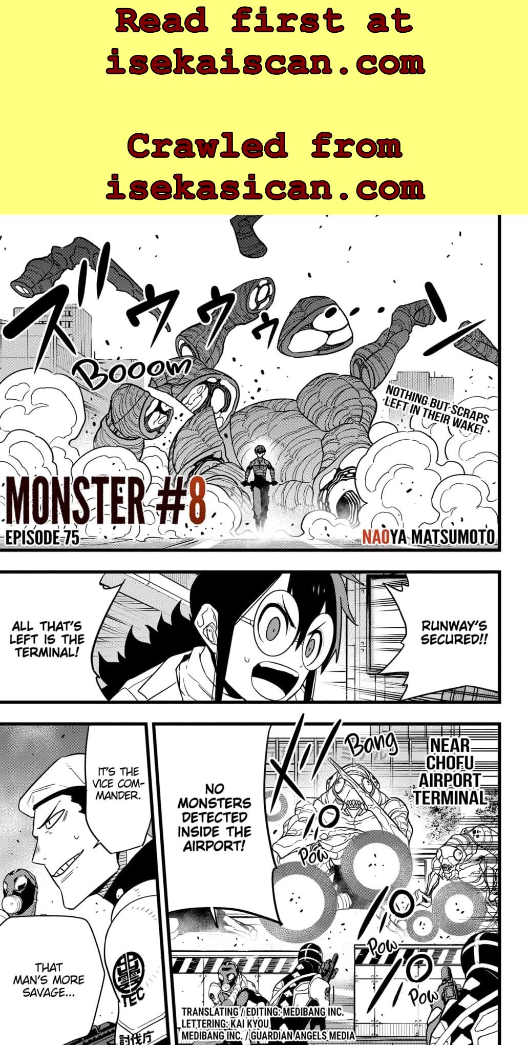 Read Kaiju No 8 En Manga Online