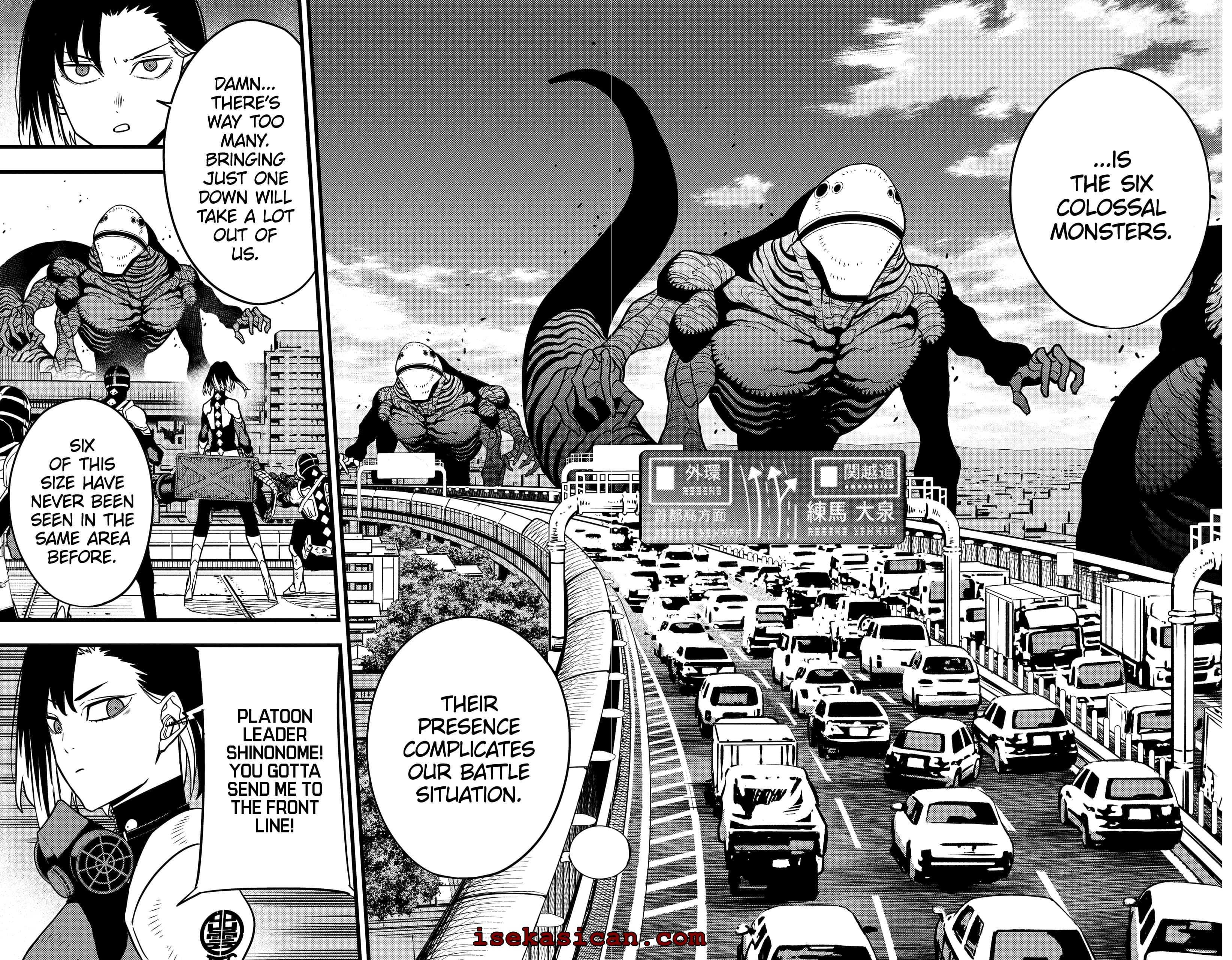 Read Kaiju No 8 En Manga Online