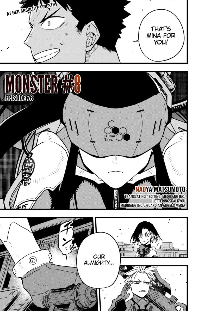 Read Kaiju No 8 En Manga Online