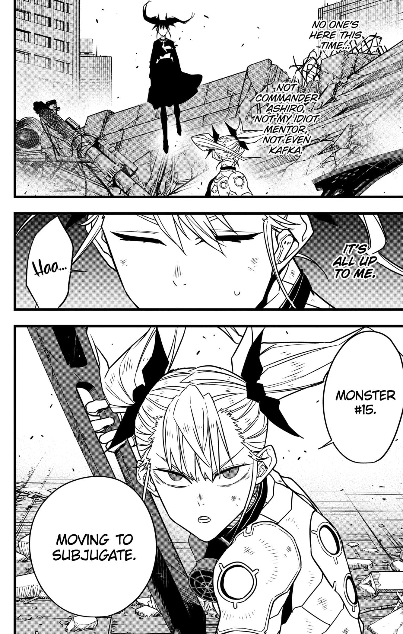 Read Kaiju No 8 En Manga Online