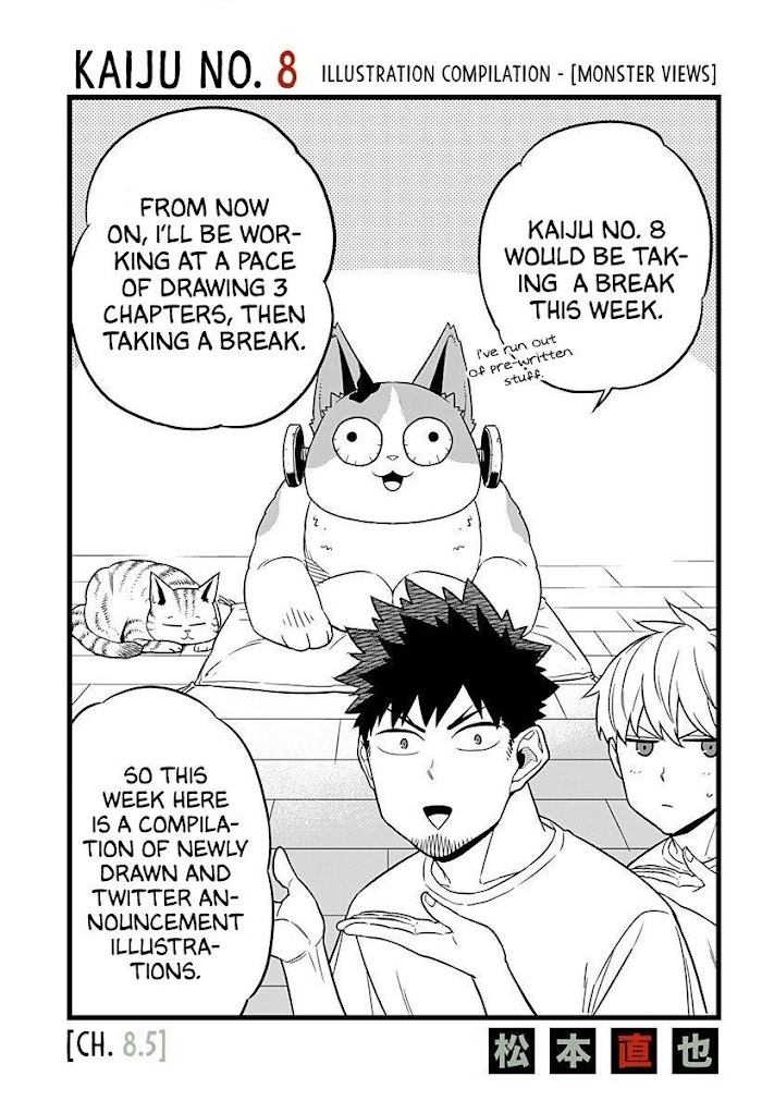Read Kaiju No 8 En Manga Online