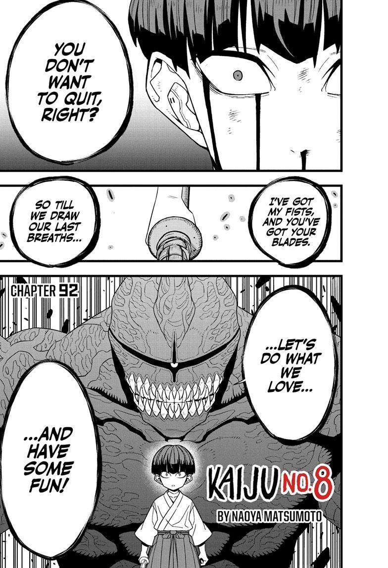 Read Kaiju No 8 En Manga Online