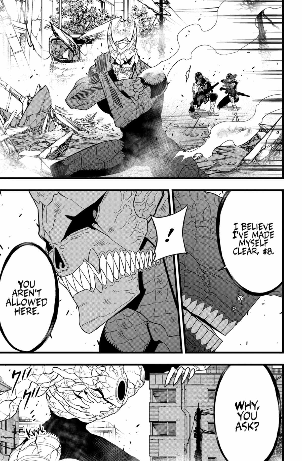 Read Kaiju No 8 En Manga Online