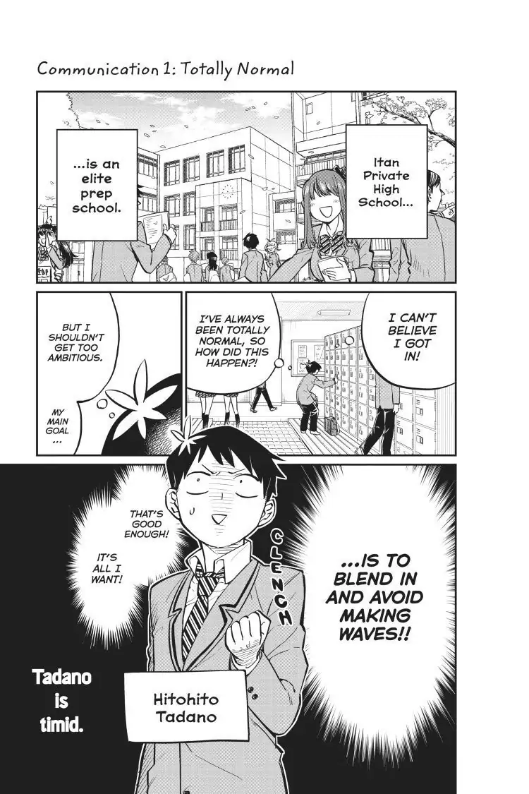 Read Komi san wa Komyushou Desu En Manga Online