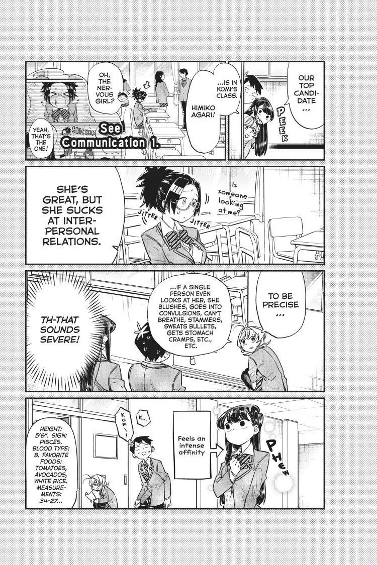 Read Komi san wa Komyushou Desu En Manga Online