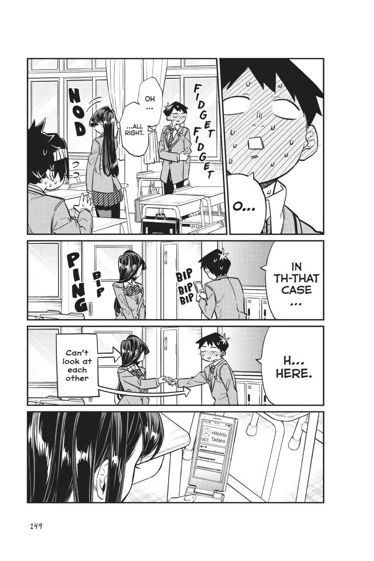 Read Komi san wa Komyushou Desu En Manga Online