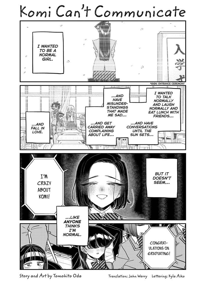 Read Komi san wa Komyushou Desu En Manga Online