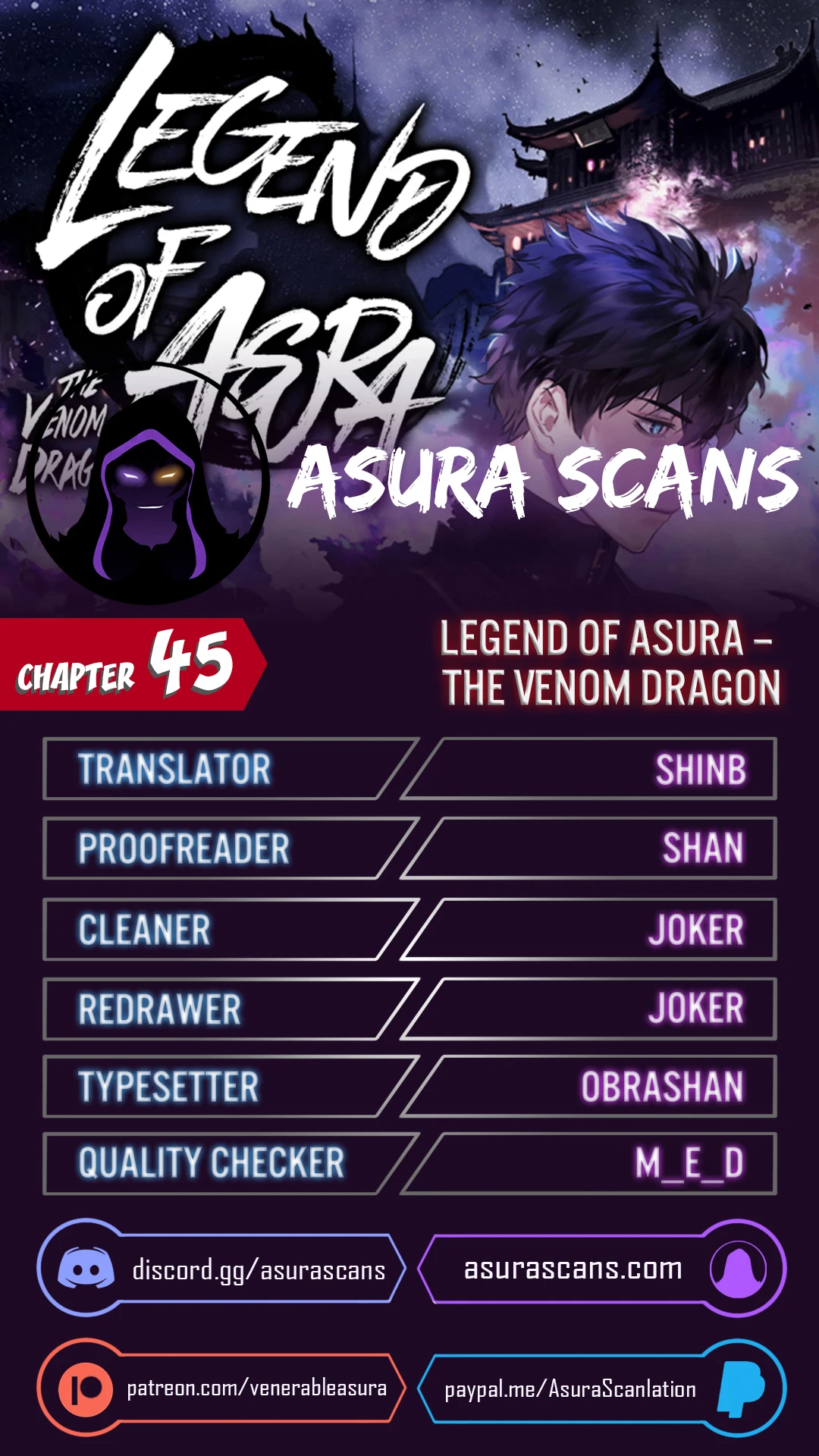 Read Legend of Asura The Venom Dragon En Manga Online