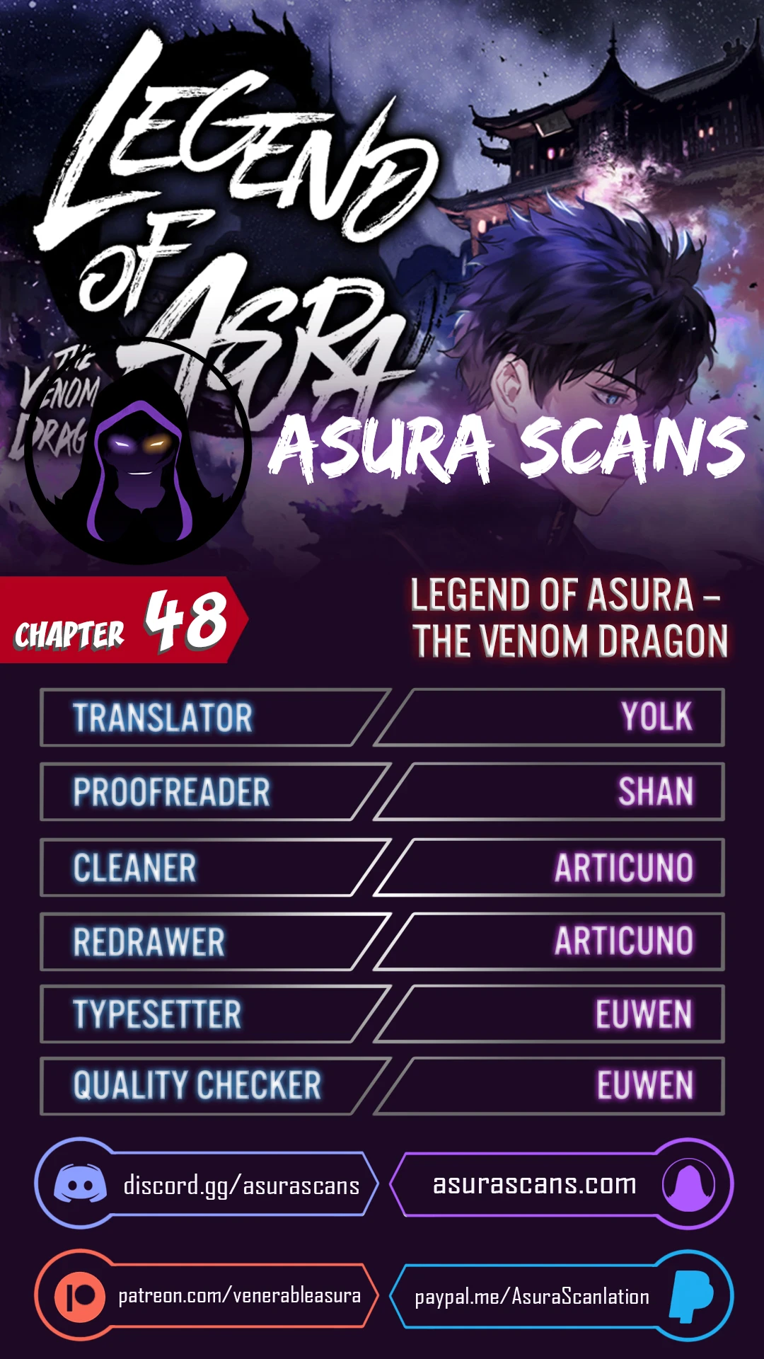 Read Legend of Asura The Venom Dragon En Manga Online