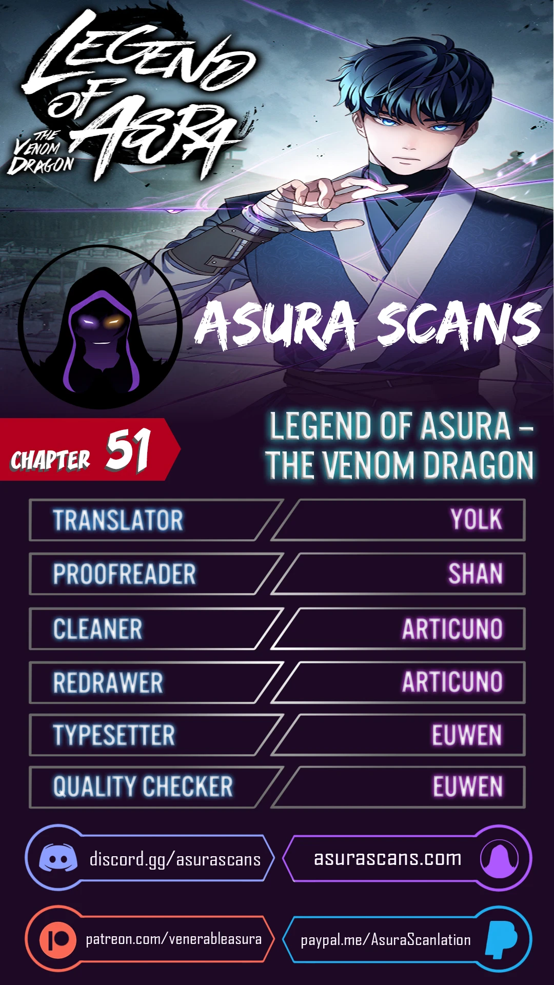 Read Legend of Asura The Venom Dragon En Manga Online