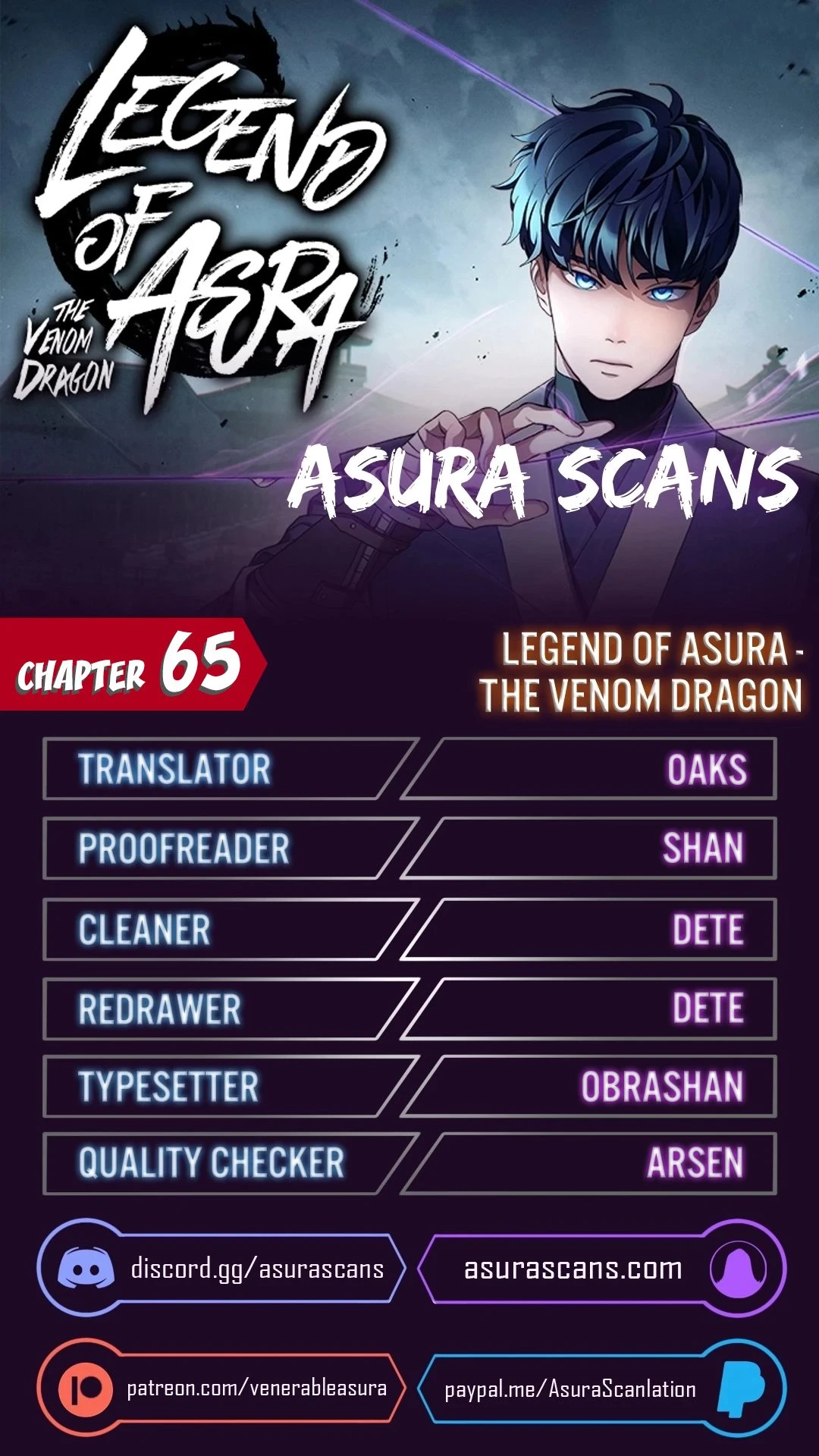Read Legend of Asura The Venom Dragon En Manga Online