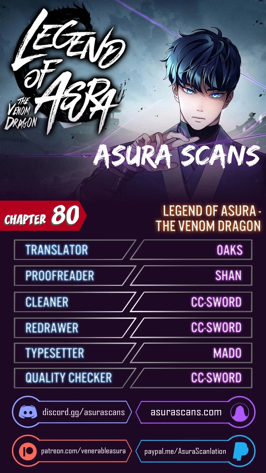 Read Legend of Asura The Venom Dragon En Manga Online