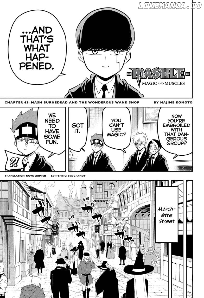 Read Mashle En Manga Online