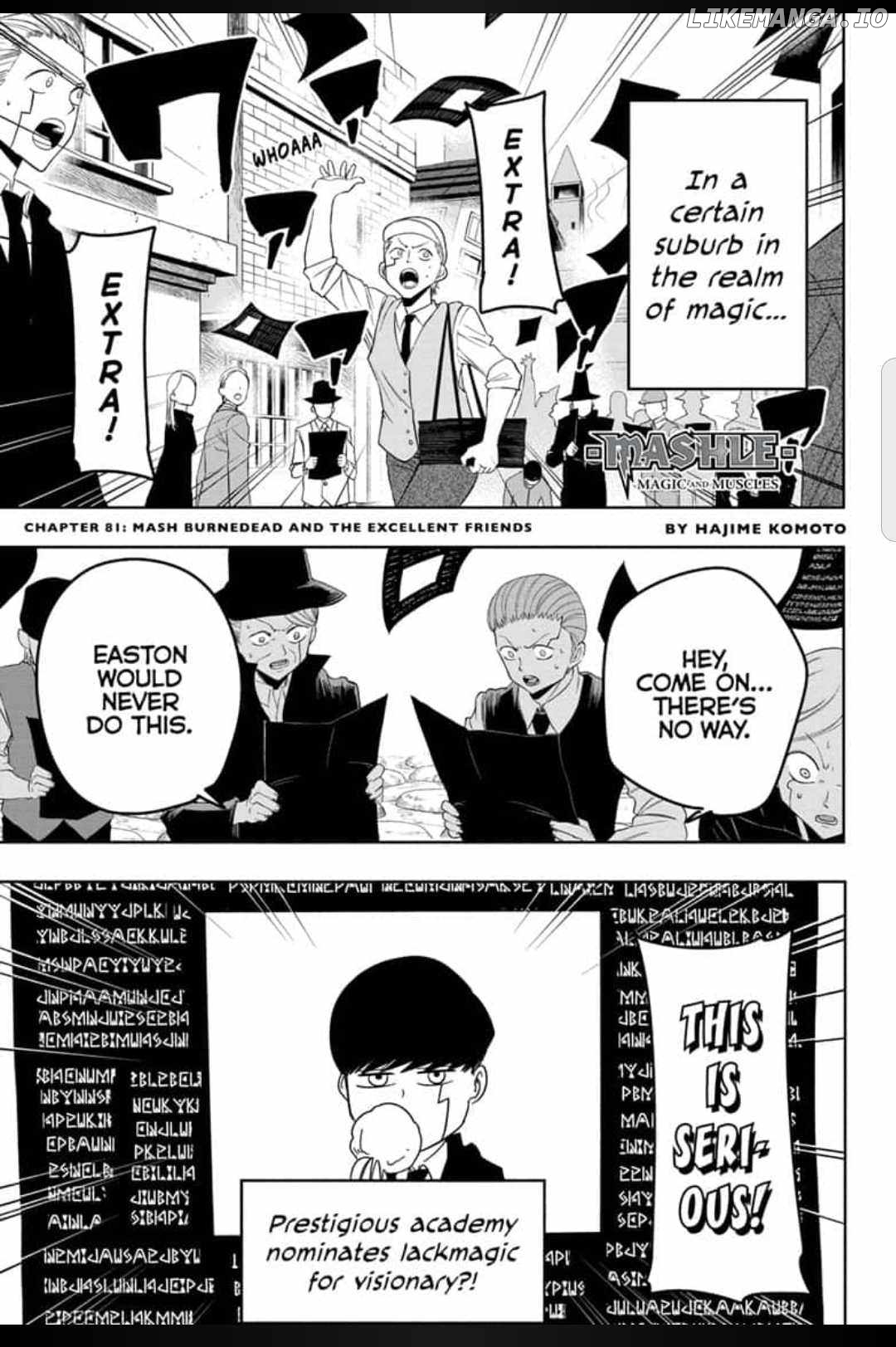 Read Mashle En Manga Online