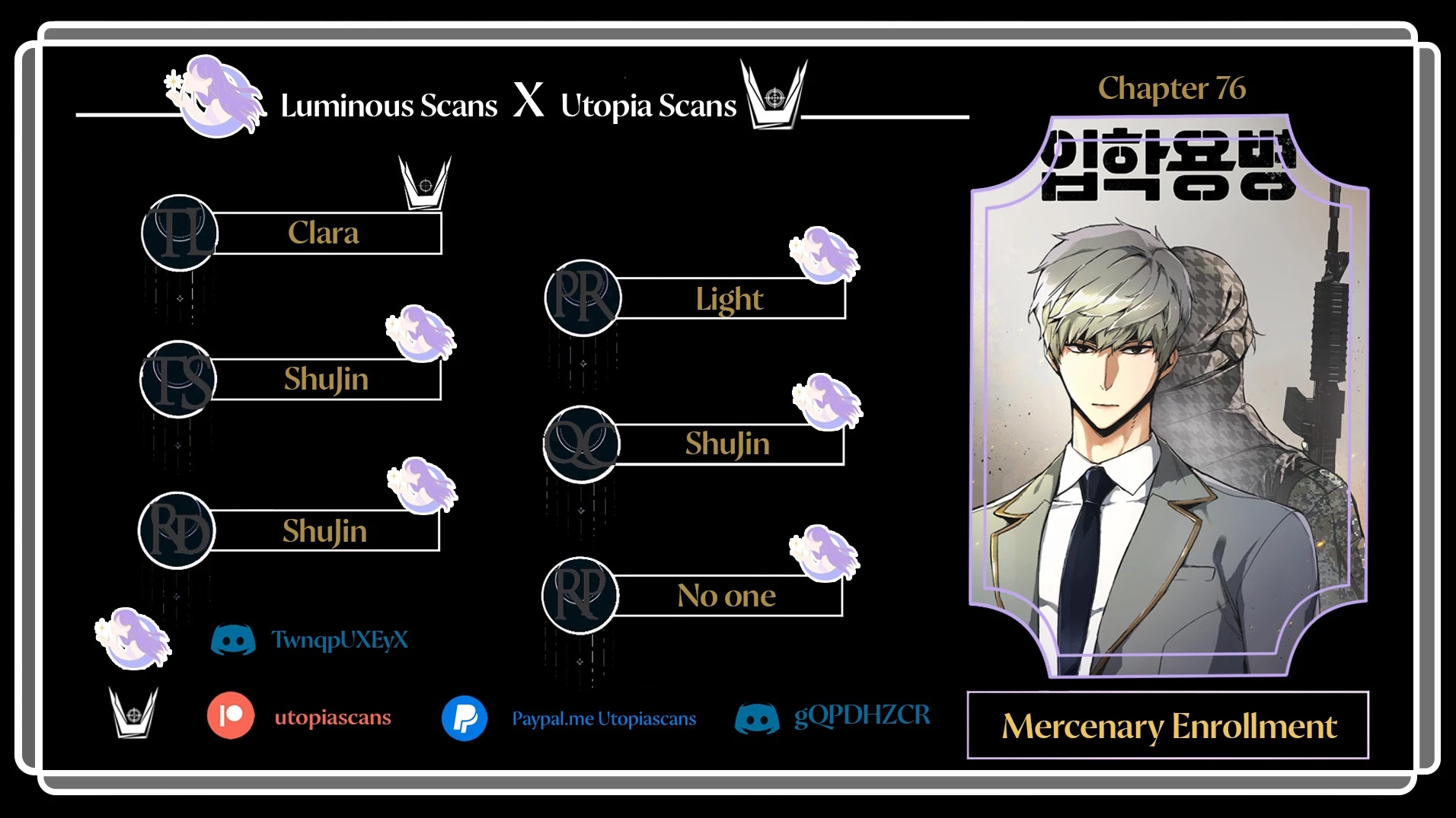Read Mercenary Enrollment En Manga Online