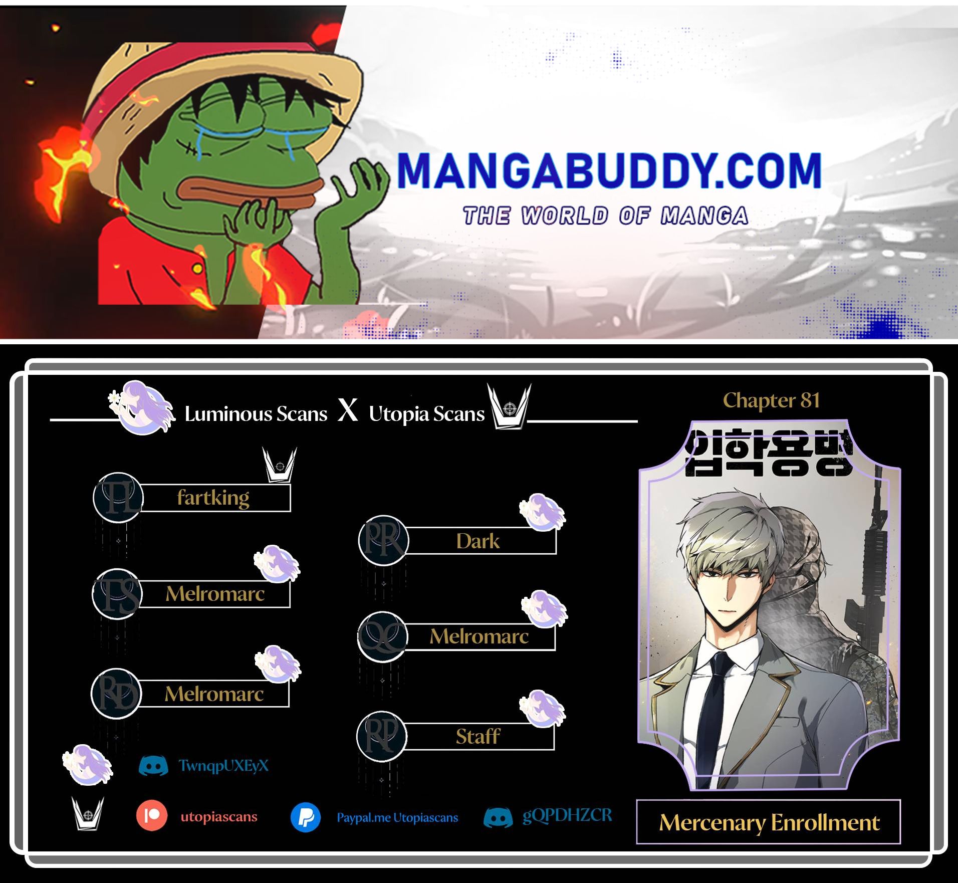 Read Mercenary Enrollment En Manga Online