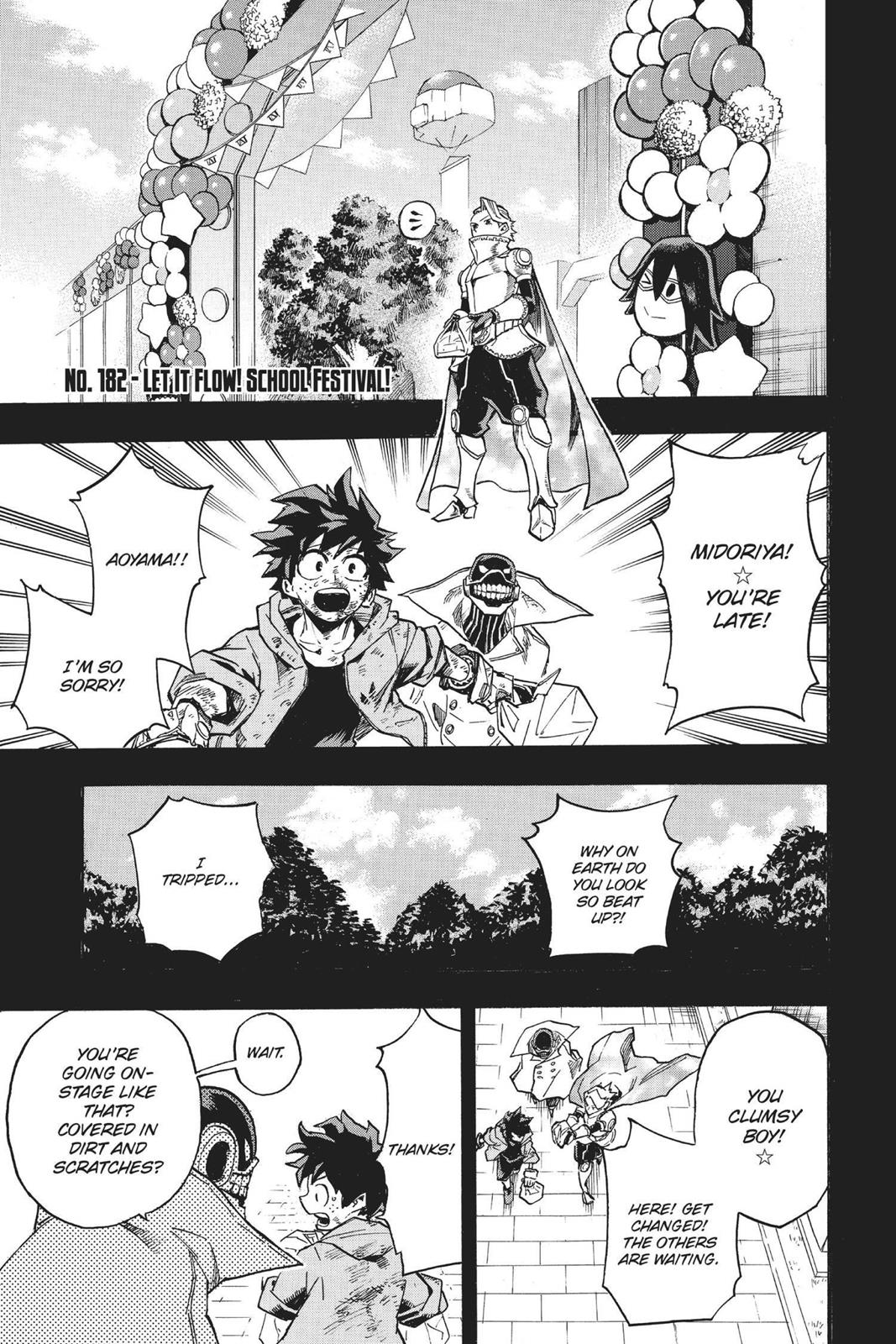 Read My Hero Academia En Manga Online