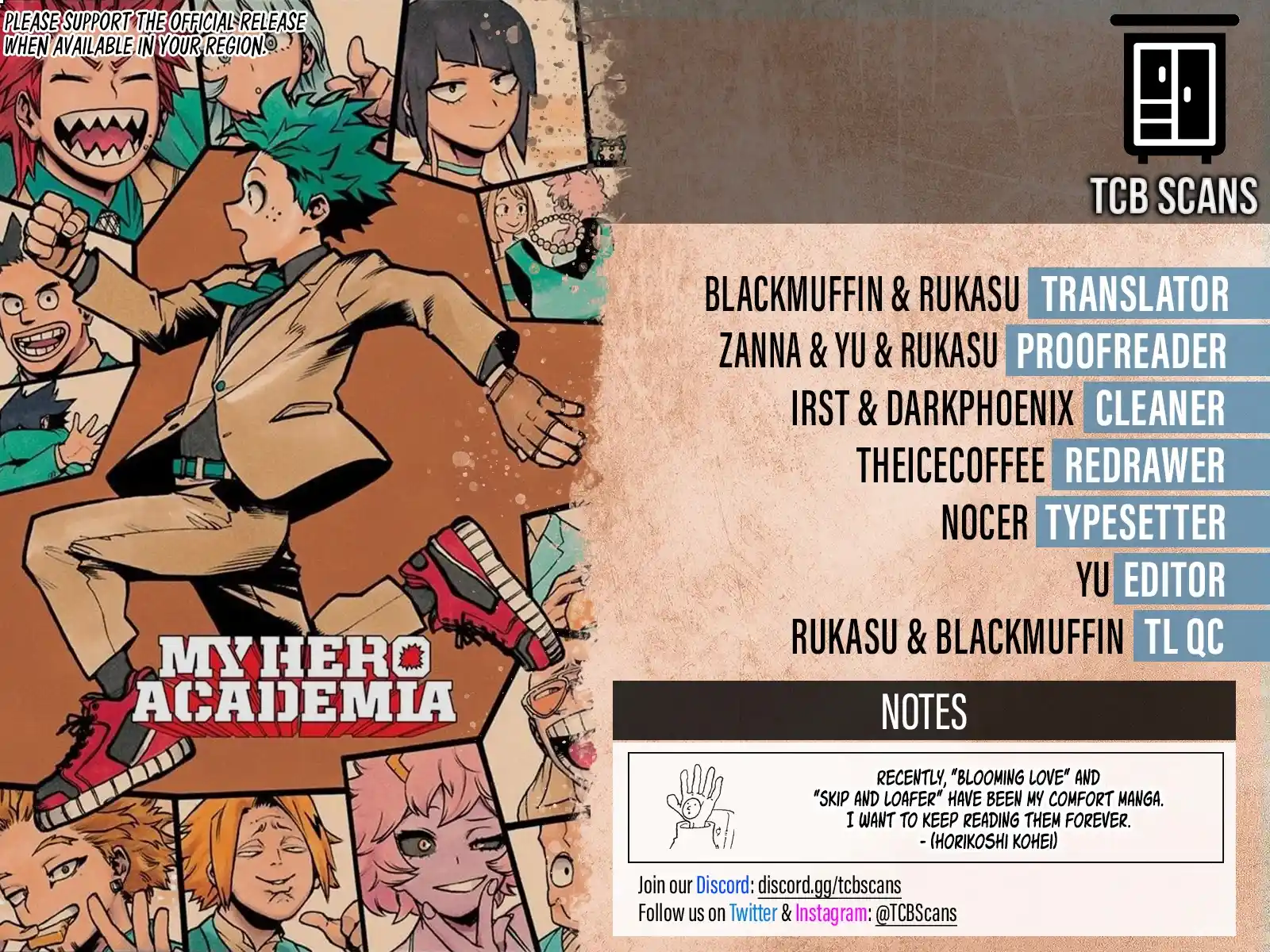 Read My Hero Academia En Manga Online
