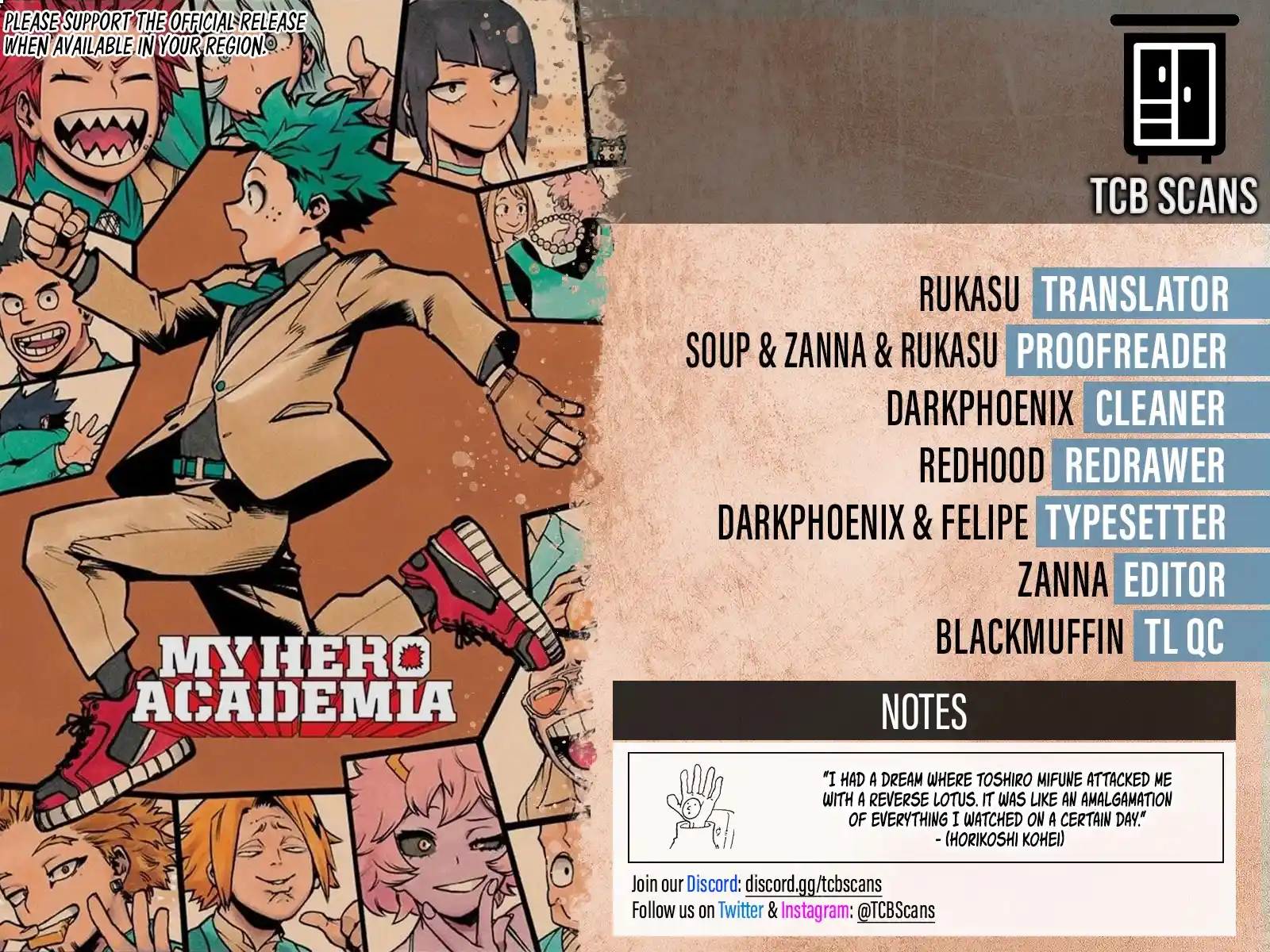 Read My Hero Academia En Manga Online