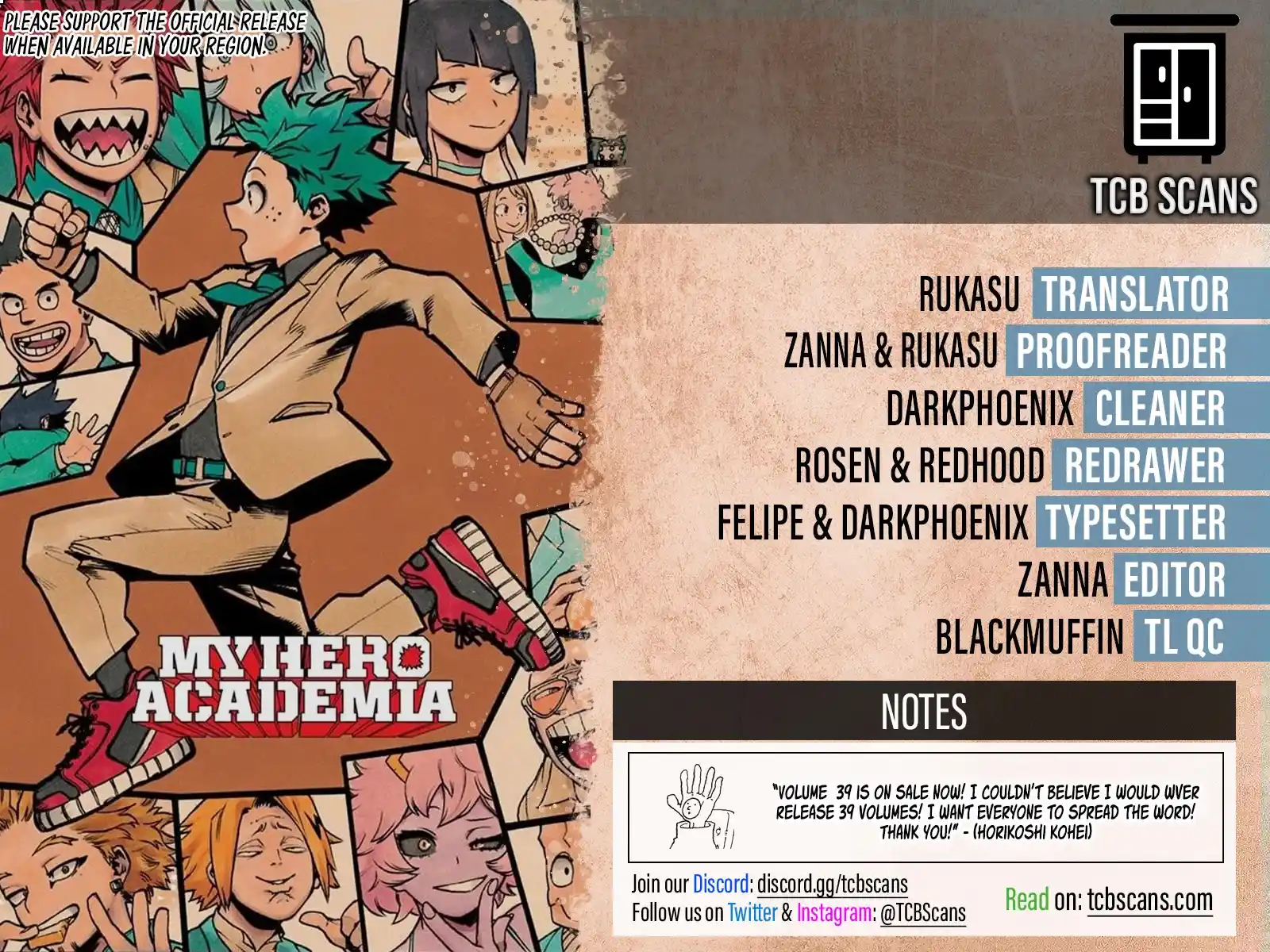Read My Hero Academia En Manga Online