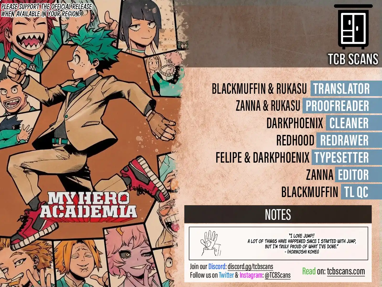 Read My Hero Academia En Manga Online