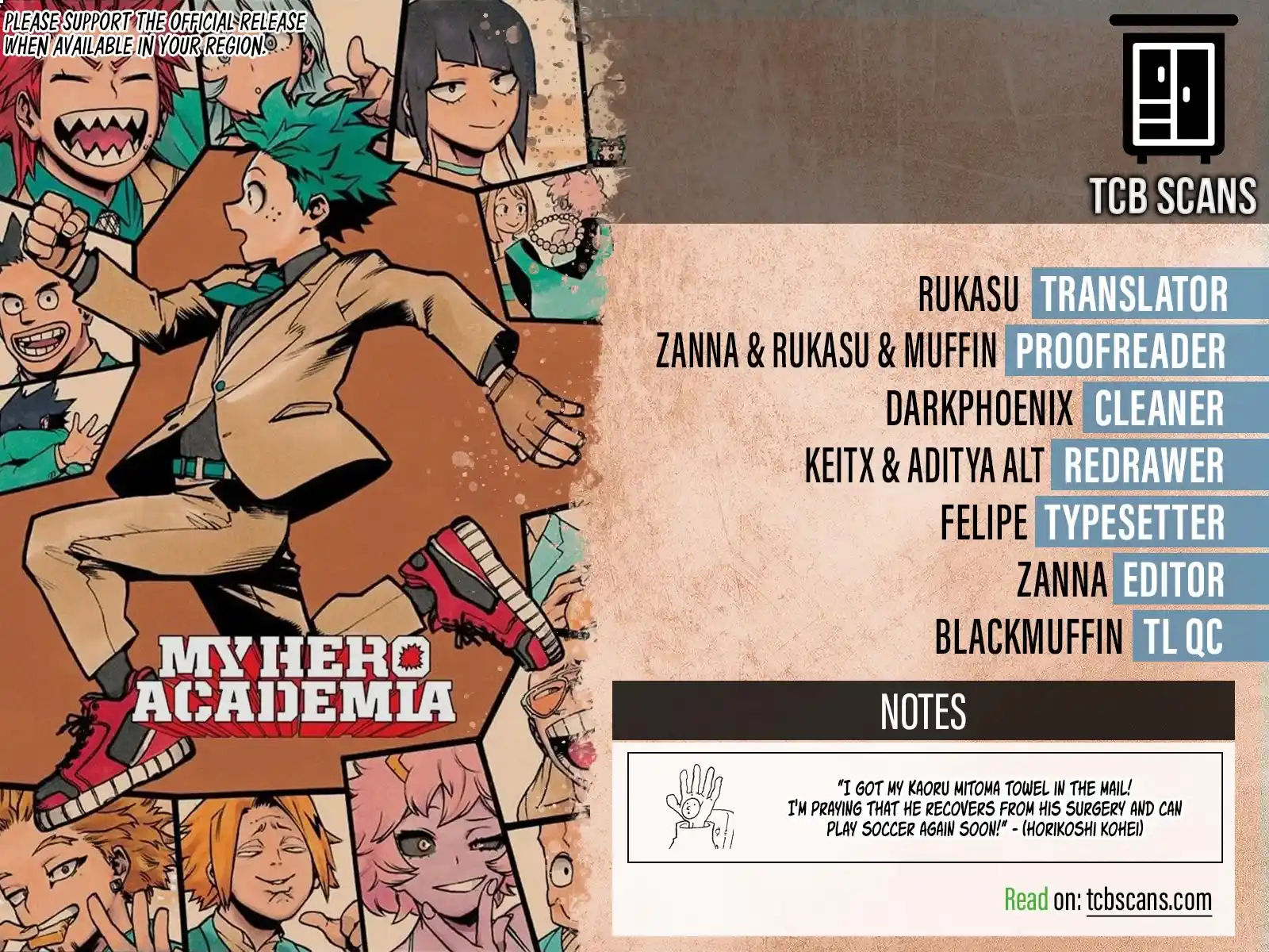 Read My Hero Academia En Manga Online