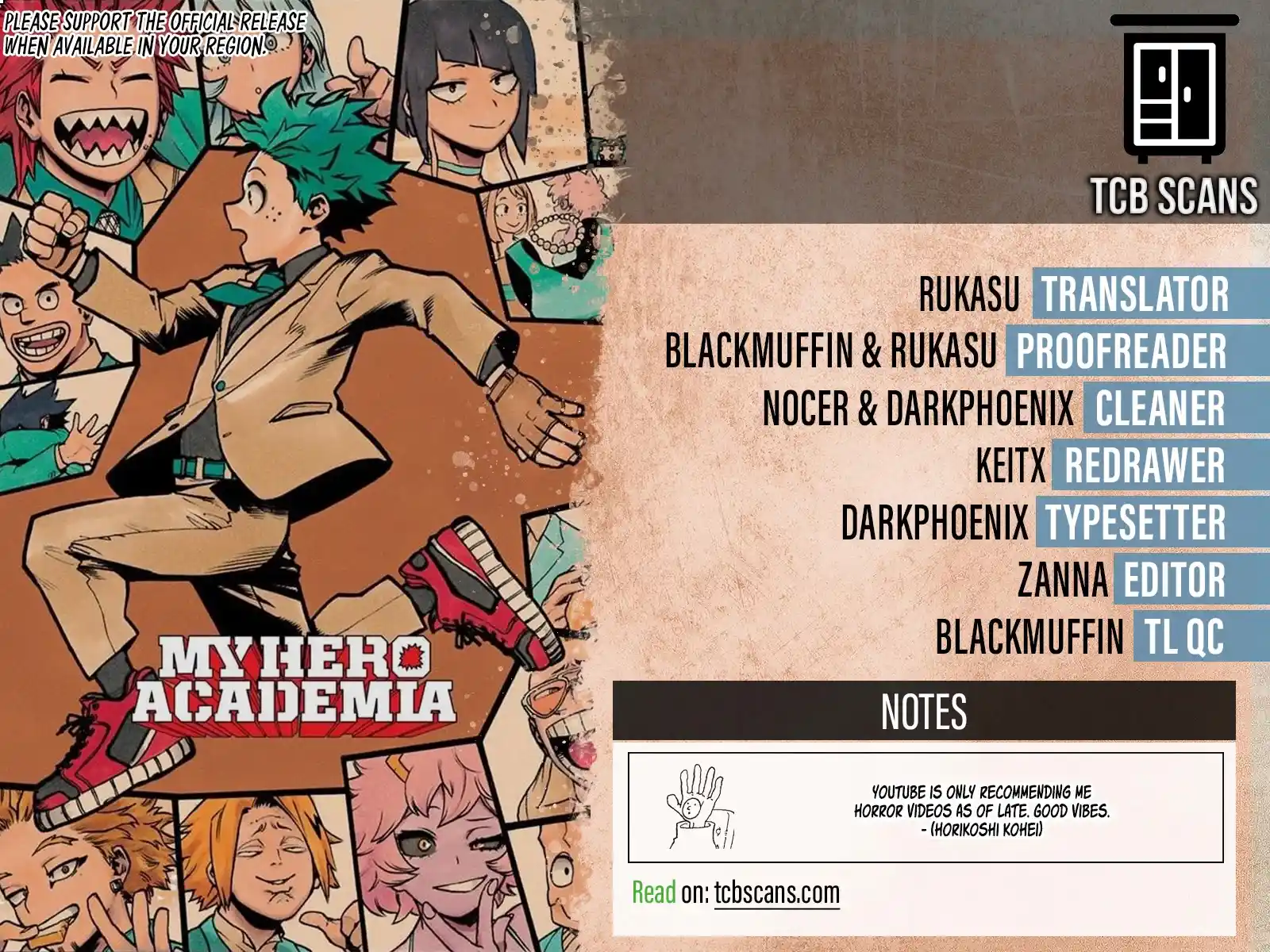 Read My Hero Academia En Manga Online