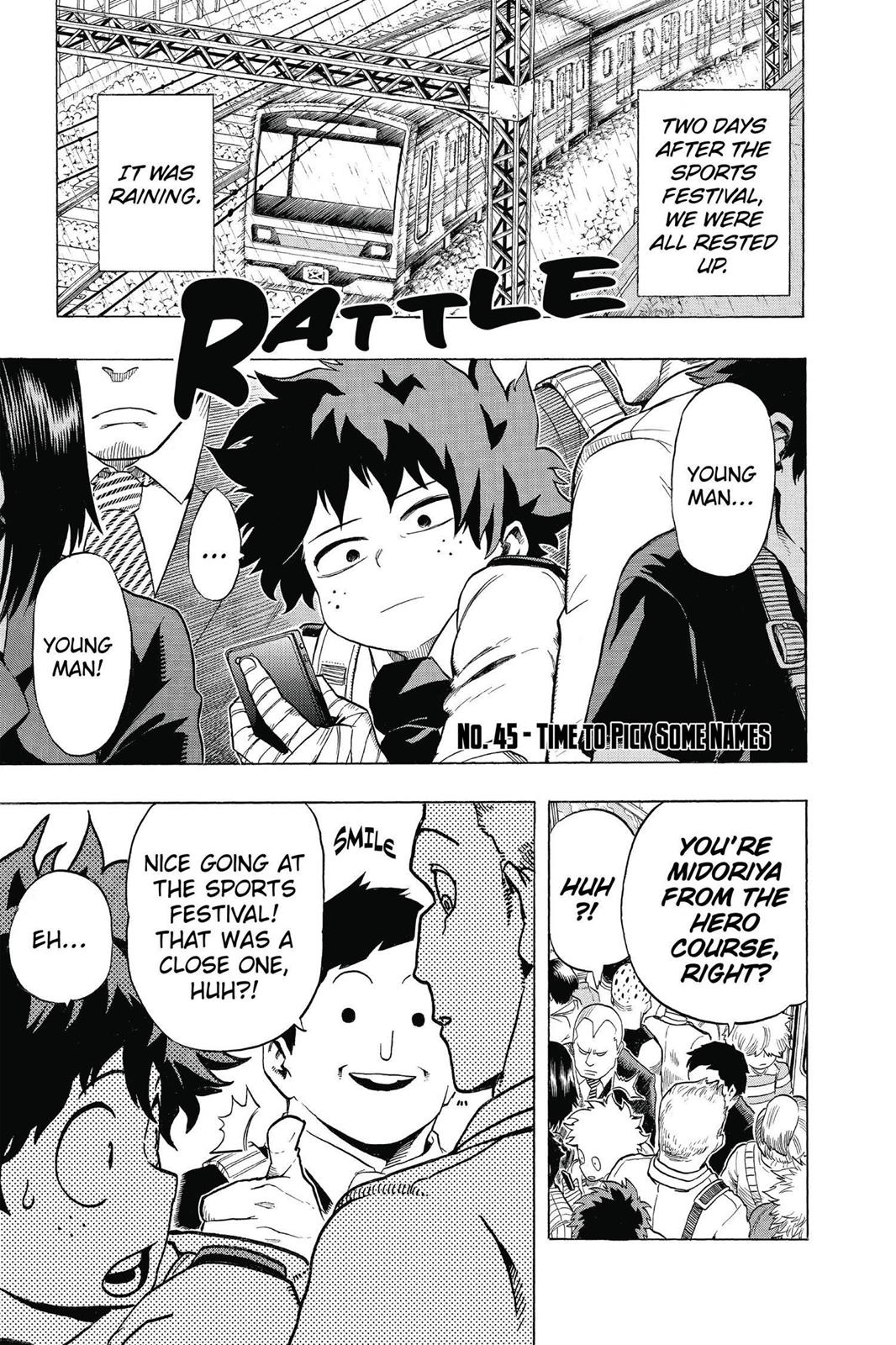 Read My Hero Academia En Manga Online