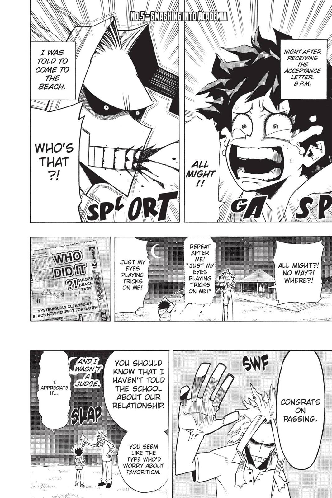 Read My Hero Academia En Manga Online