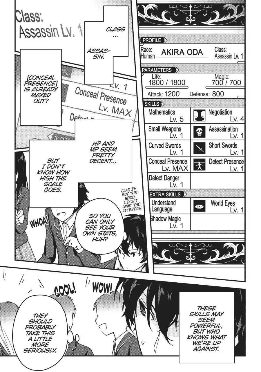 Read My Status as an Assassin Obviously Exceeds the Hero En Manga Online
