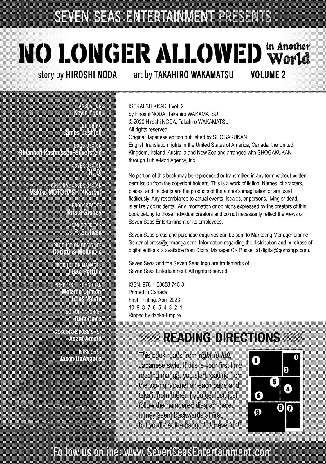 Read No Longer Allowed in Another World En Manga Online